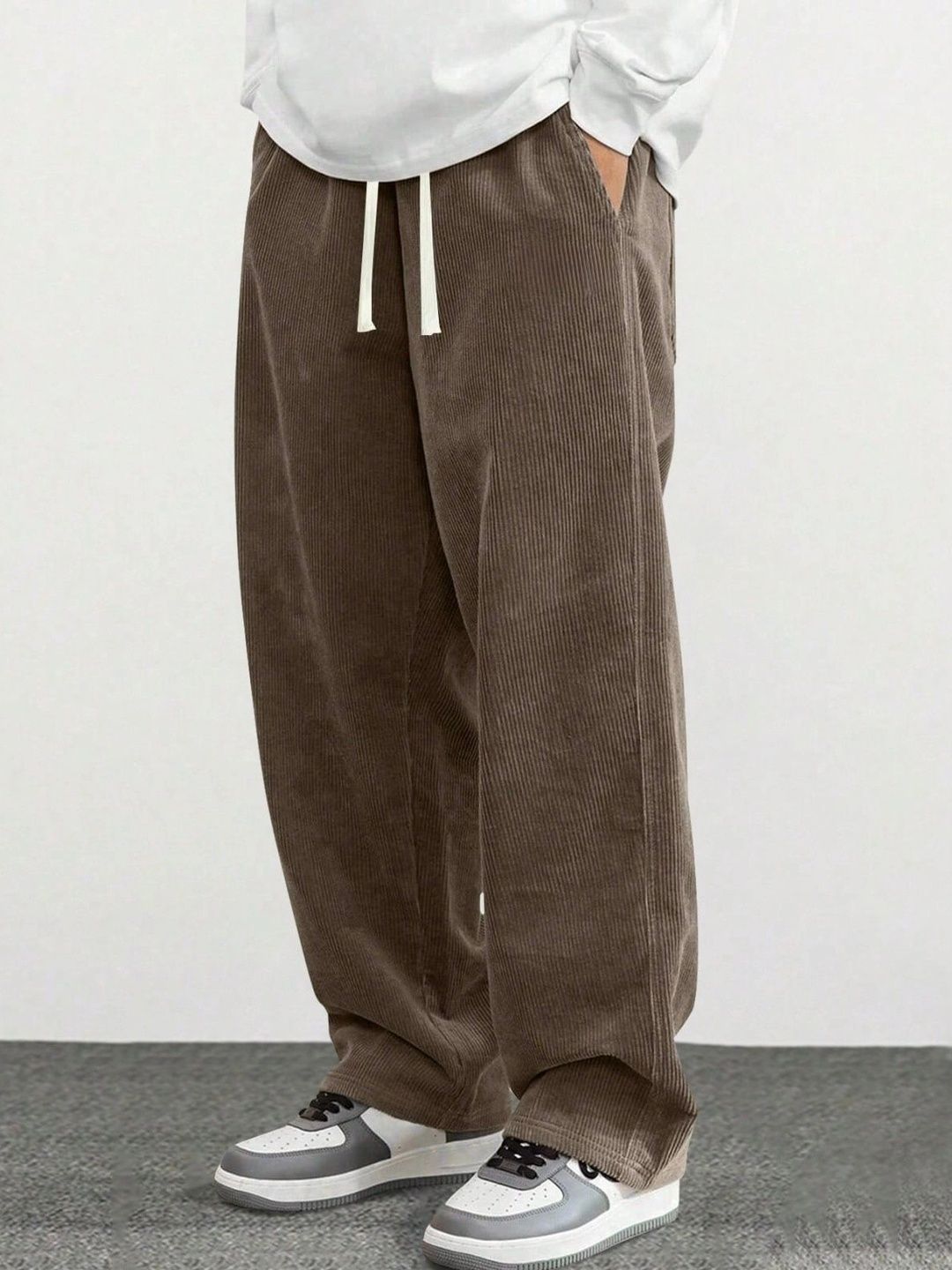 Imsa Moda Imsa Moda Men Regular Fit Textured Track Pants