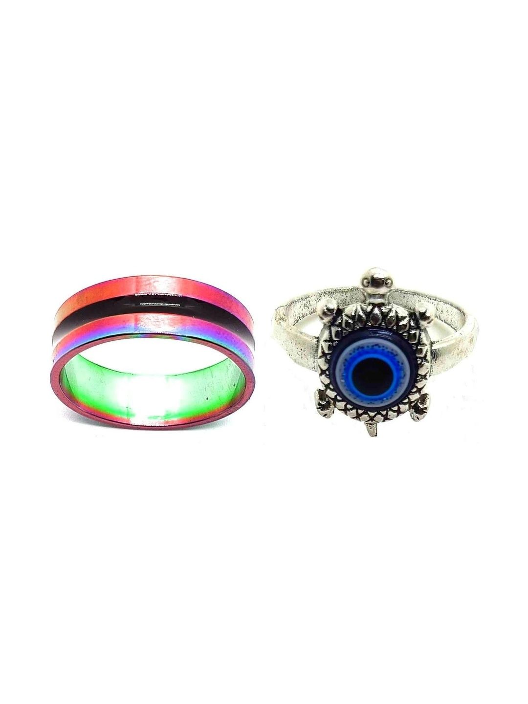 KINGSTYLE IMPEX Women Set of 2 Finger Ring