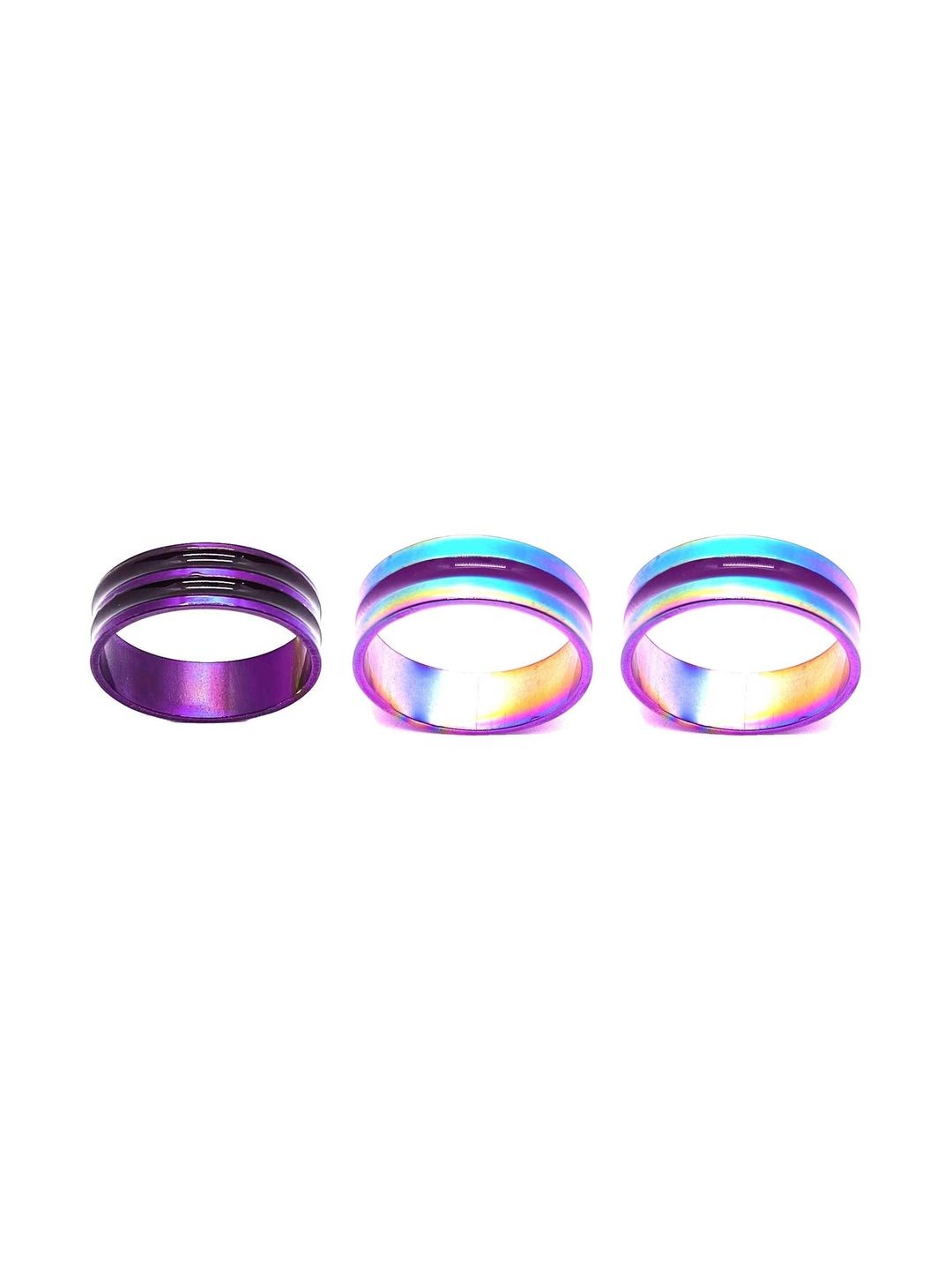 KINGSTYLE IMPEX Women Set of 3 Finger Ring