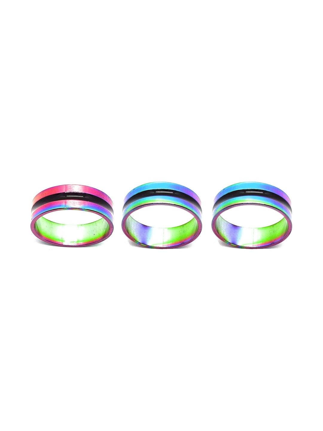 KINGSTYLE IMPEX Women Set of 3 Finger Ring