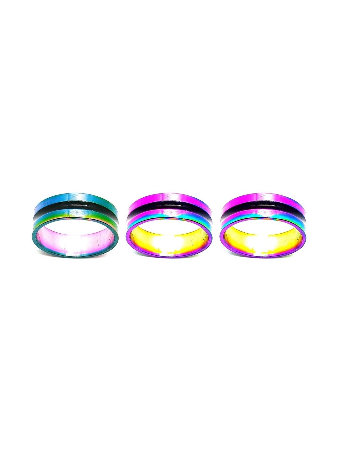 KINGSTYLE IMPEX Women Set of 3 Finger Ring