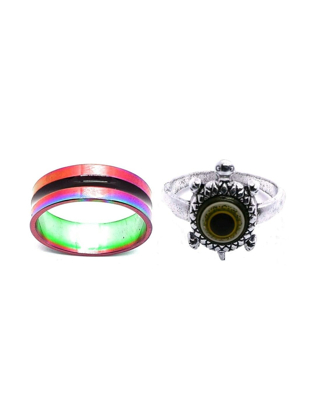 KINGSTYLE IMPEX Women Set of 2 Finger Ring