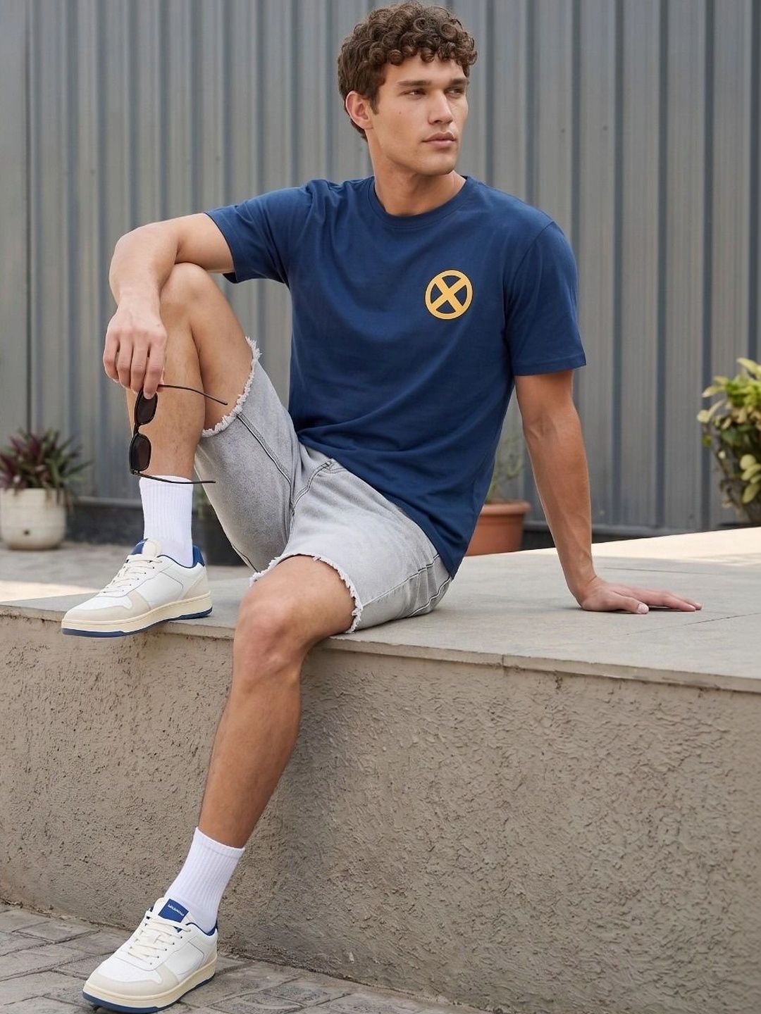 glitchez Men Printed T-shirt