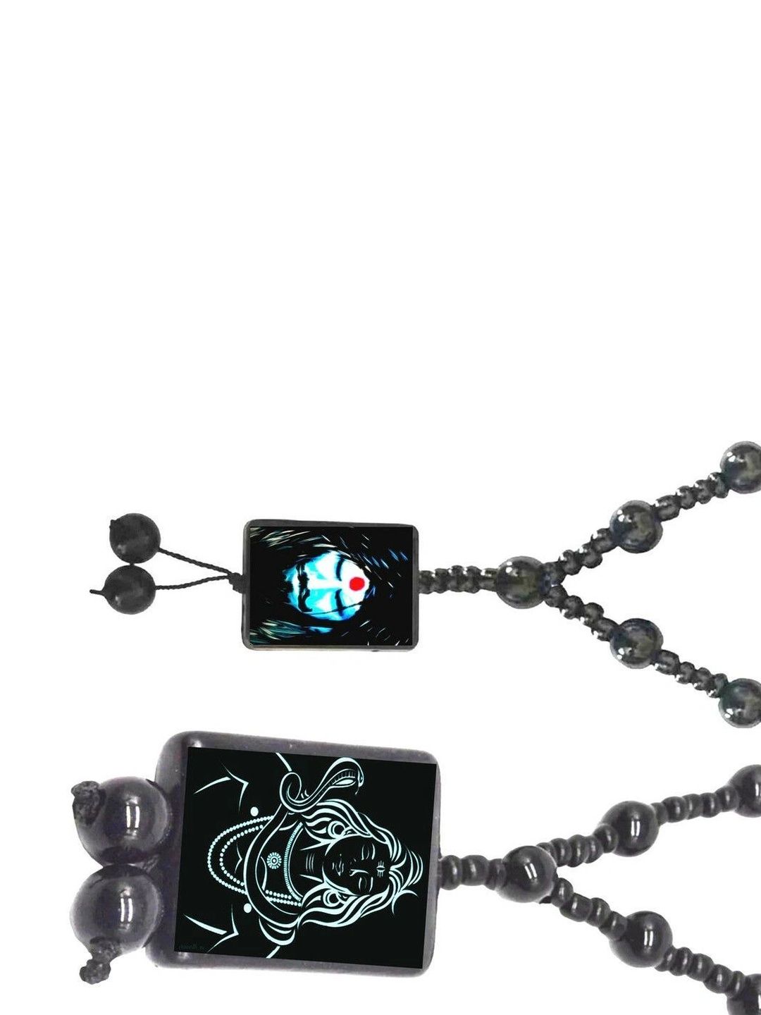 KINGSTYLE IMPEX Square Pendants with Chains
