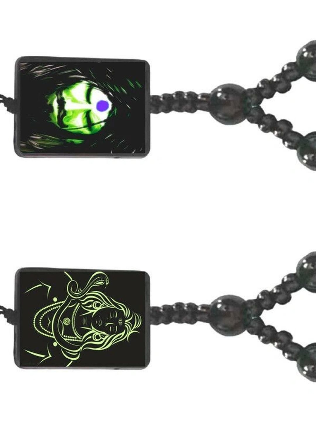 KINGSTYLE IMPEX Square Pendants with Chains