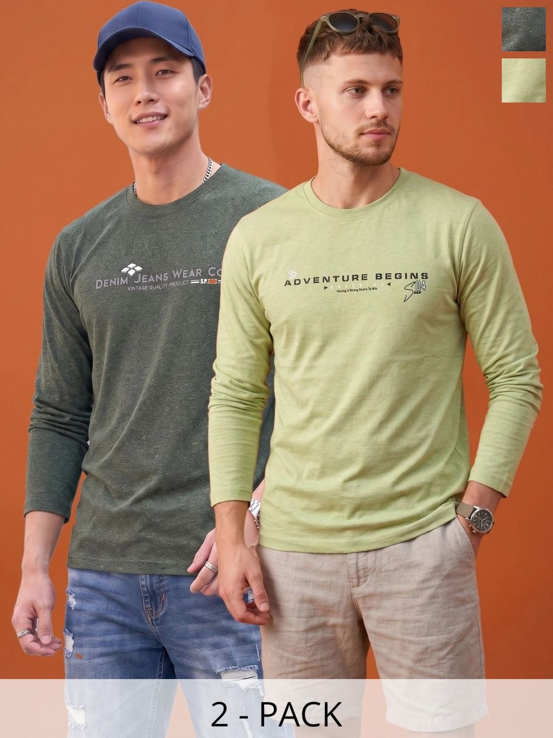 SANDPIPER Men Typography 2 Printed T-shirt