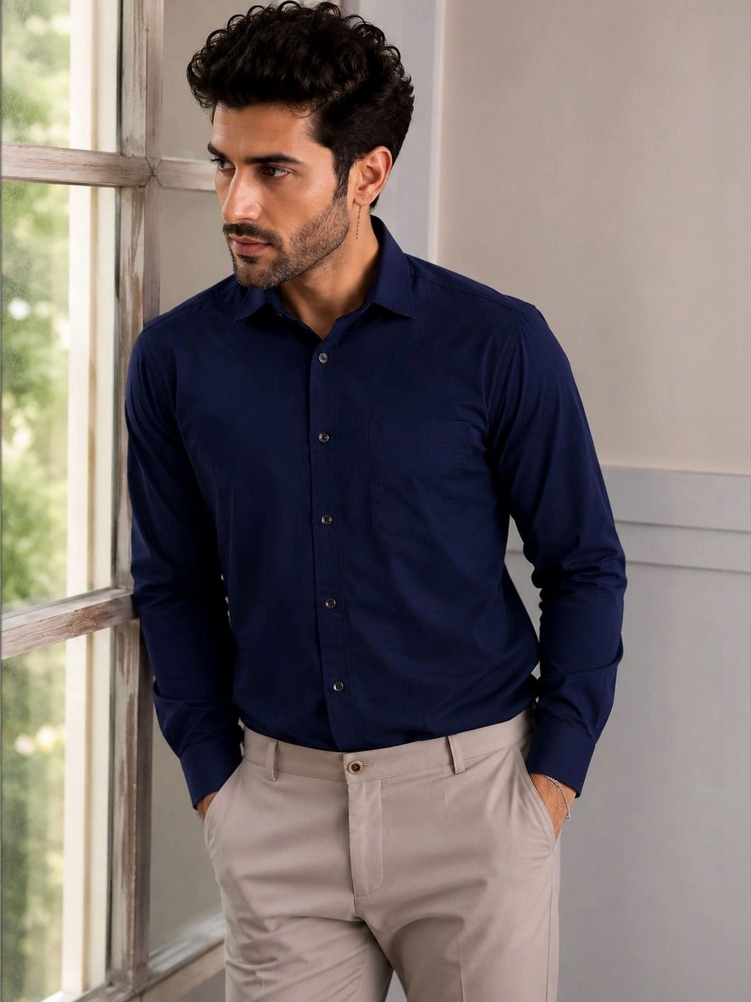 MaverIQ MaverIQ Men Comfort Formal Shirt