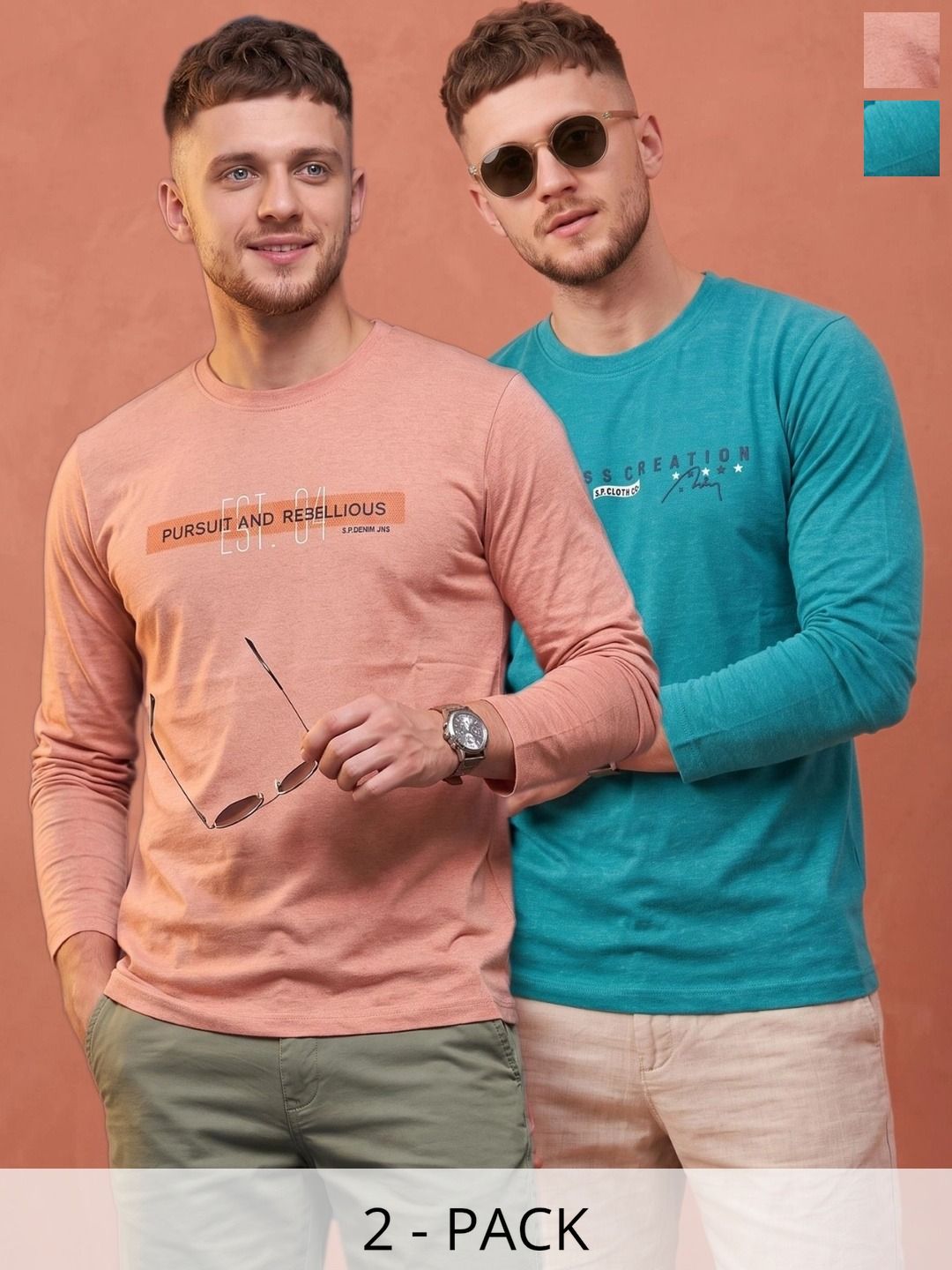 SANDPIPER Men Typography 2 Printed T-shirt