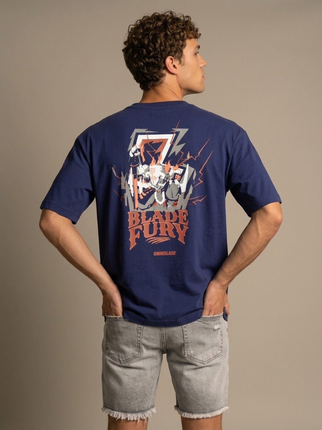 glitchez Graphic Printed T-shirt