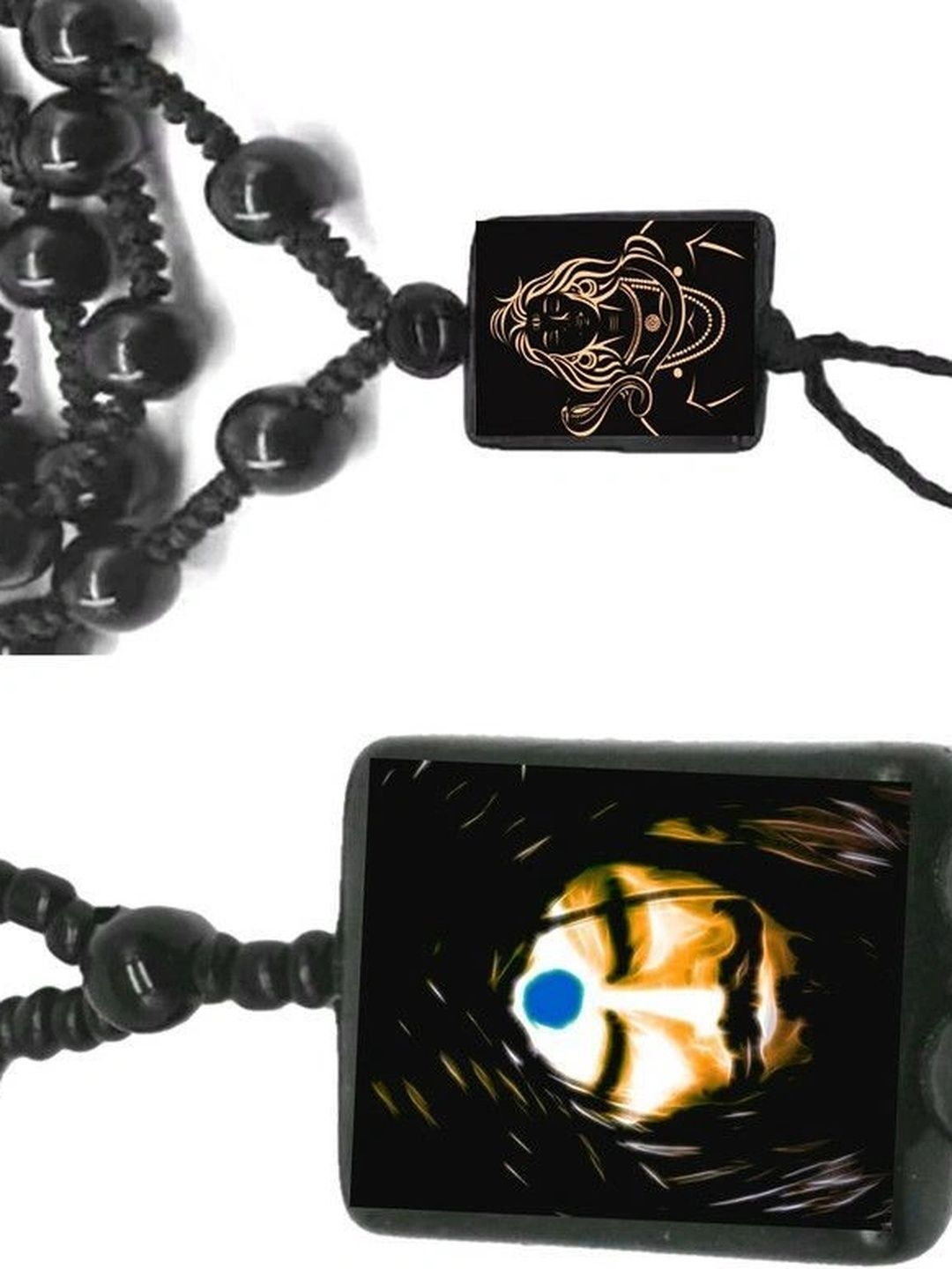 KINGSTYLE IMPEX Square Pendants with Chains