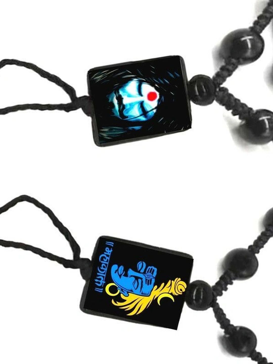 KINGSTYLE IMPEX Square Pendants with Chains