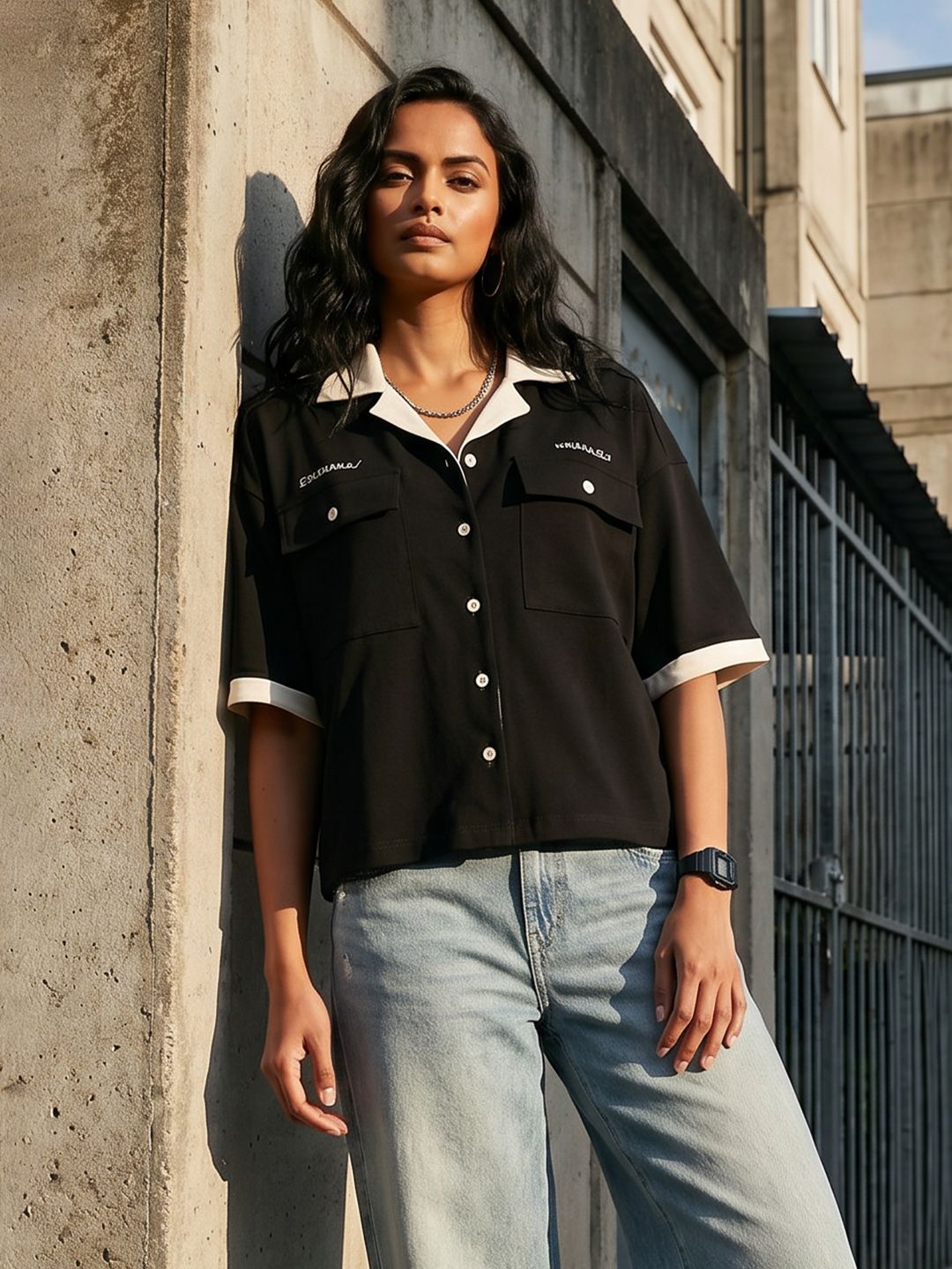 Roadster The Roadster Life Co. Cuban Collar Casual Shirt
