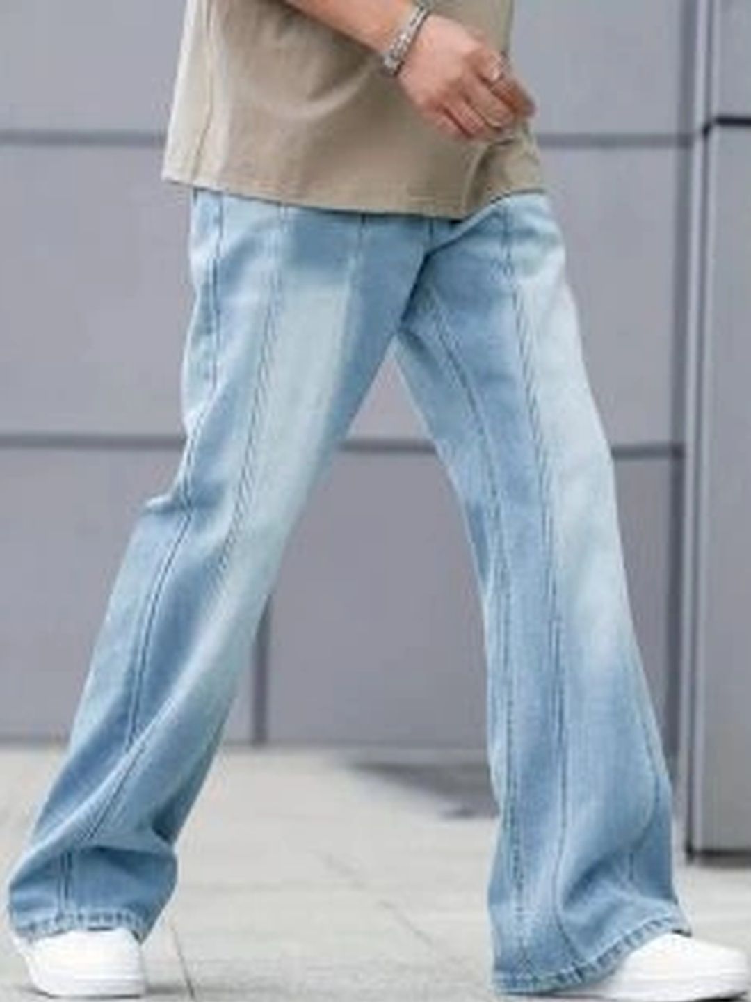 Eyebogler Men Relaxed Fit Mid-Rise Jeans