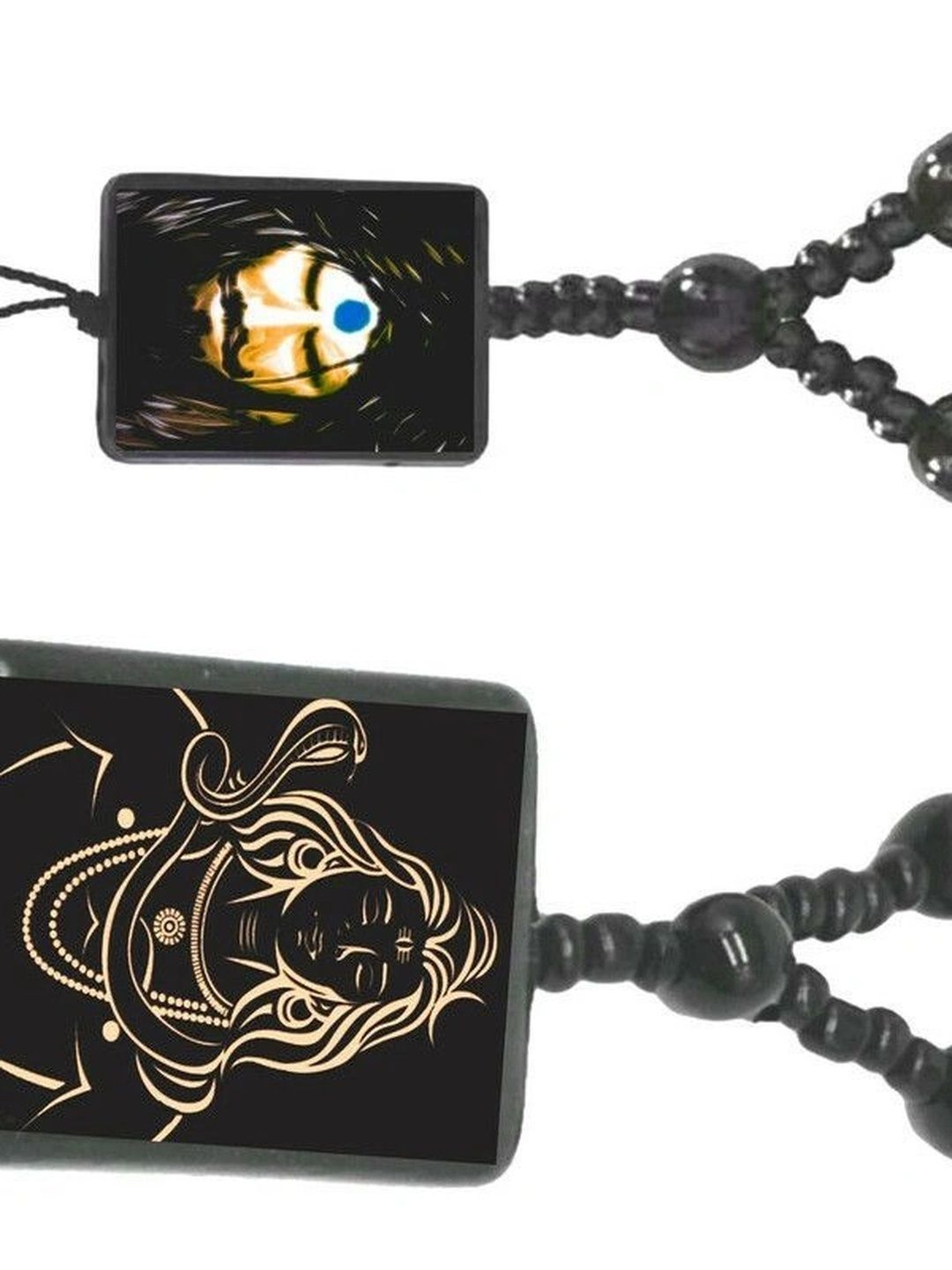 KINGSTYLE IMPEX Square Pendants with Chains