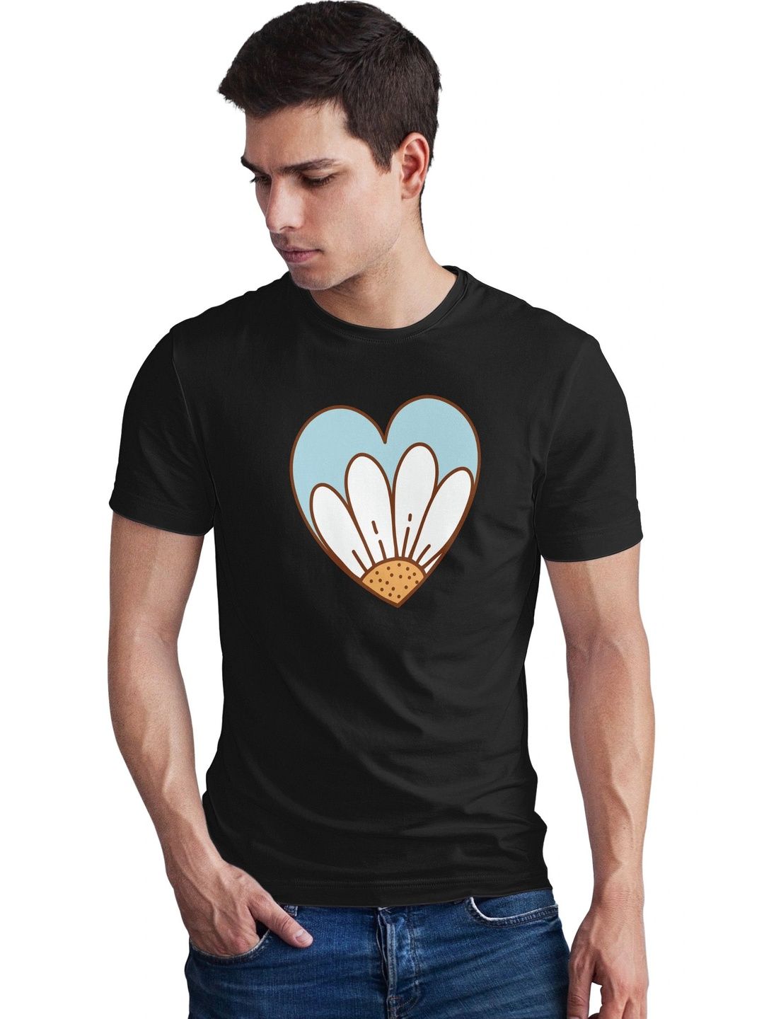 Seekbuylove Men Printed Bio Finish T-shirt