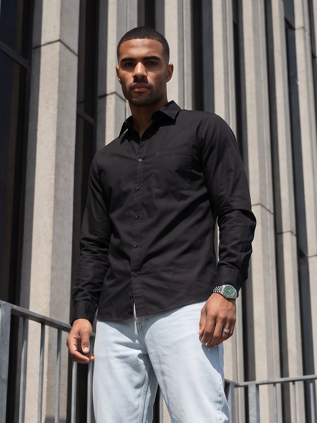 The Roadster Life Co. Pure Cotton Casual Shirt