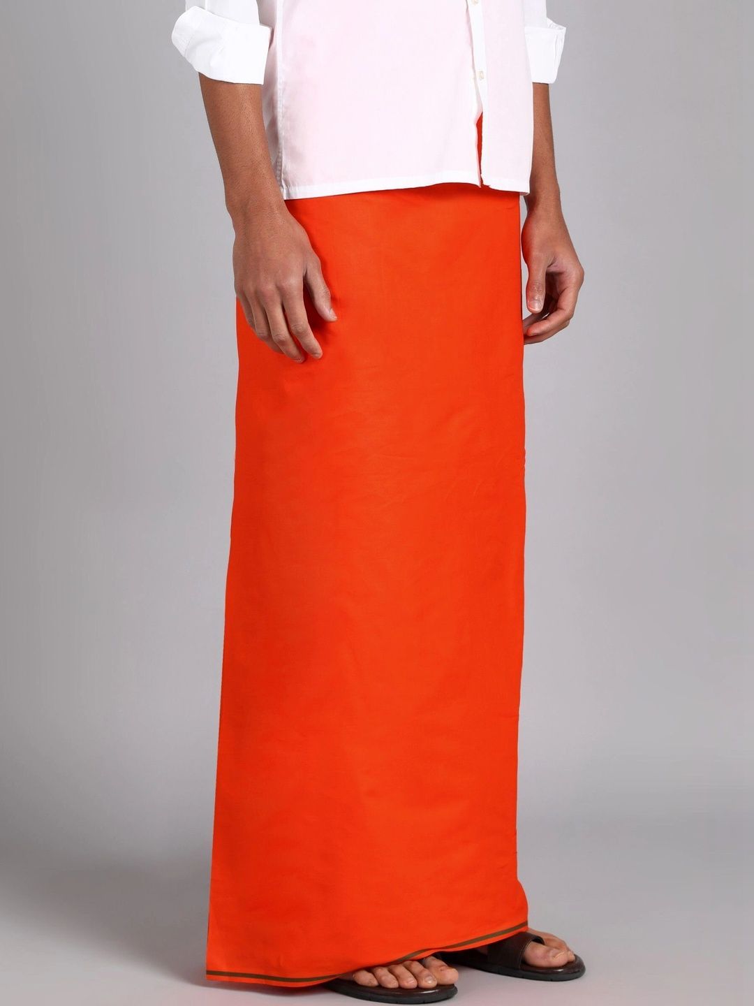 AKESHAVAM Men Cotton Dhoti Dhotis