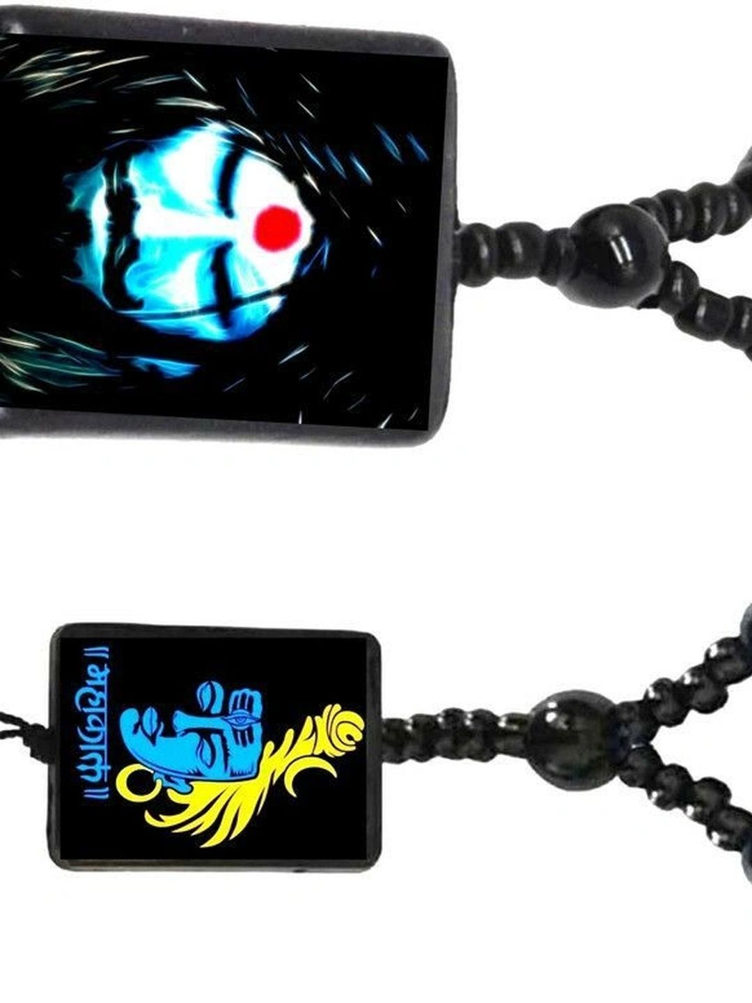 KINGSTYLE IMPEX Square Pendants with Chains