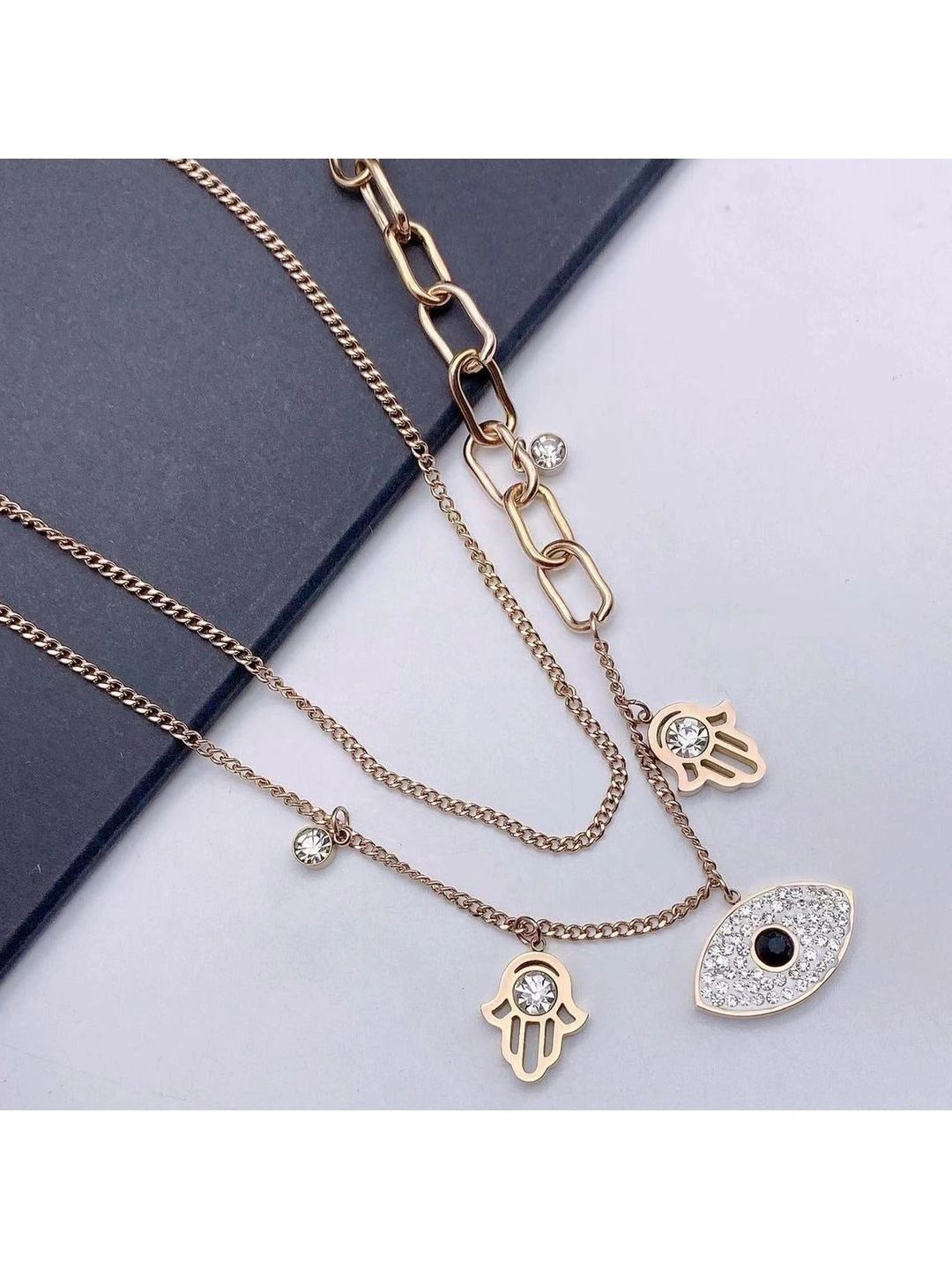 Gold-Plated Layered Chain SALTY Gold-Plated Layered Chain