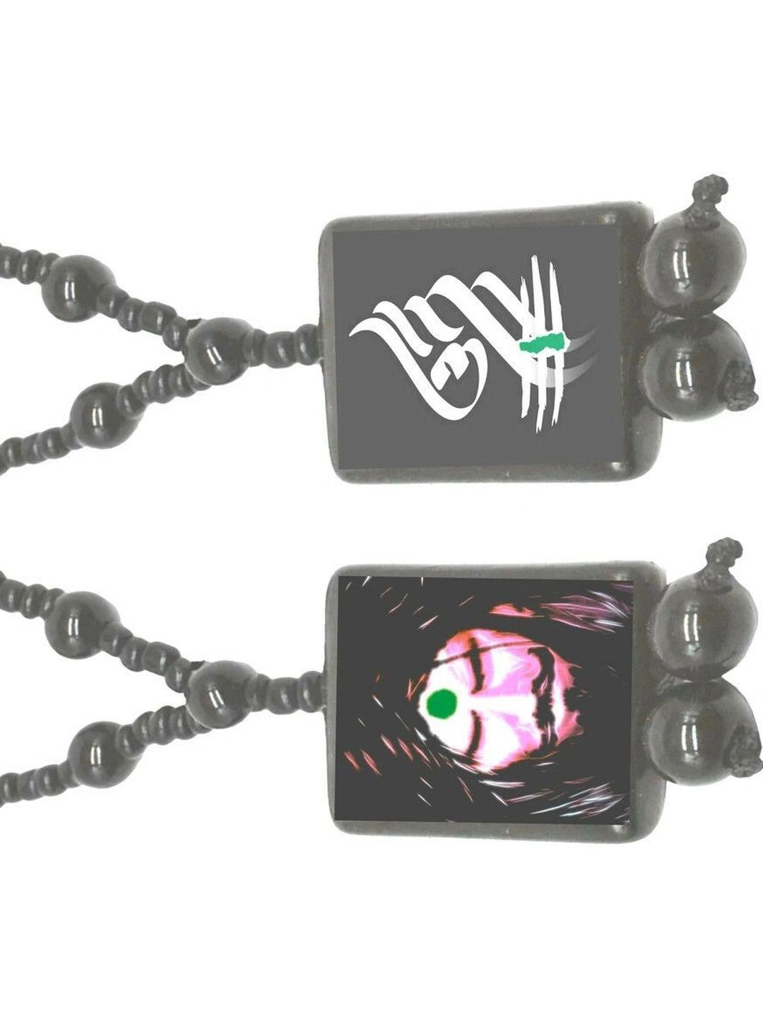 KINGSTYLE IMPEX Square Pendants with Chains