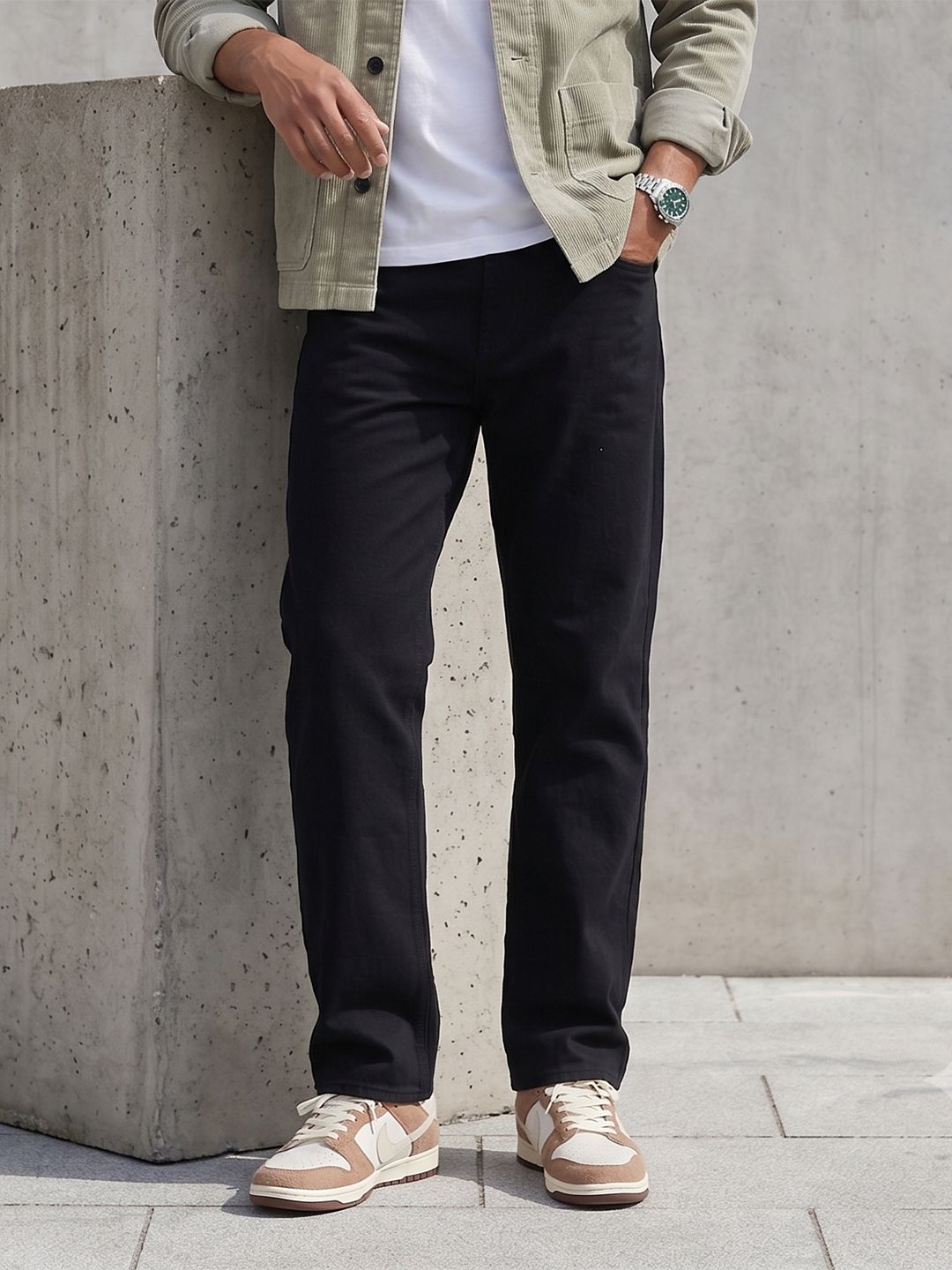 The Roadster Life Co. Men Relaxed Fit Stretchable Jeans