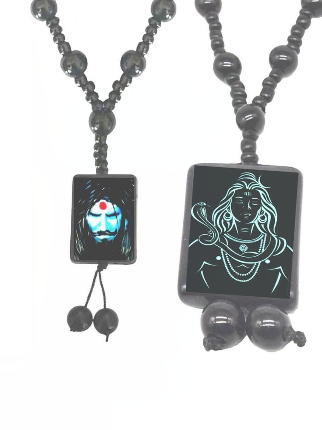 KINGSTYLE IMPEX Geometric Pendants with Chains