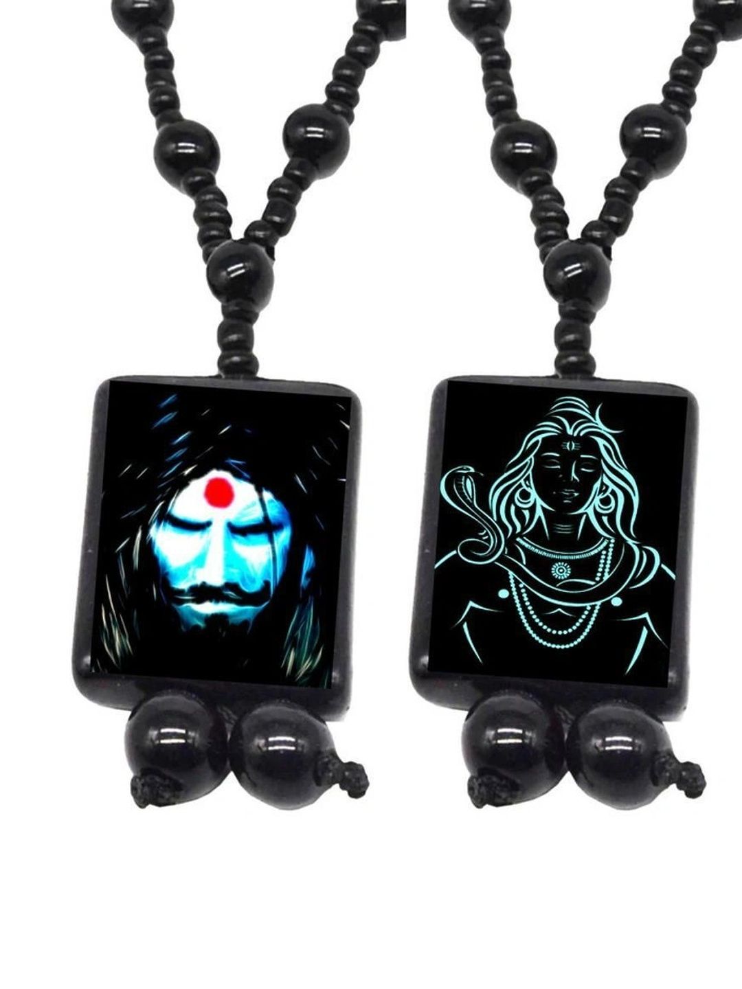 KINGSTYLE IMPEX Square Pendants with Chains