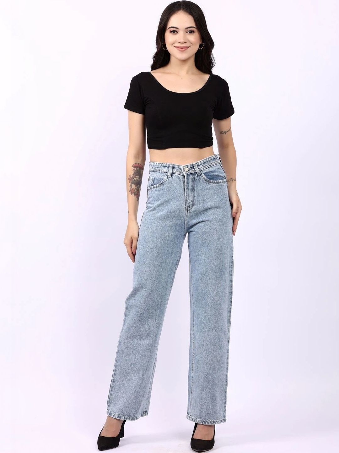 SACHIVA FASHION Women Regular Fit Mid-Rise Jeans