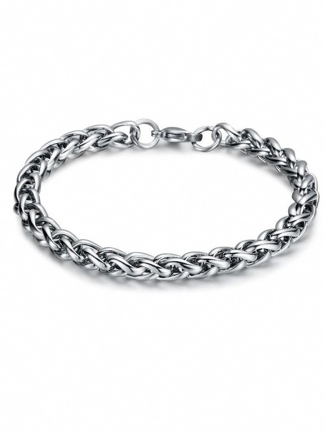 SALTY SALTY Men Stainless Steel Link Bracelet