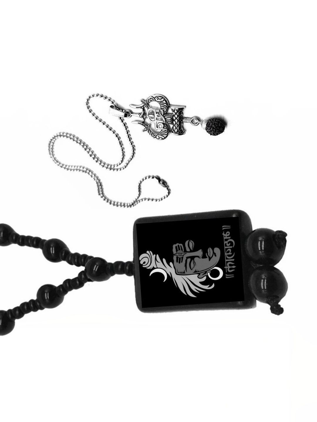 KINGSTYLE IMPEX Geometric Pendants with Chains