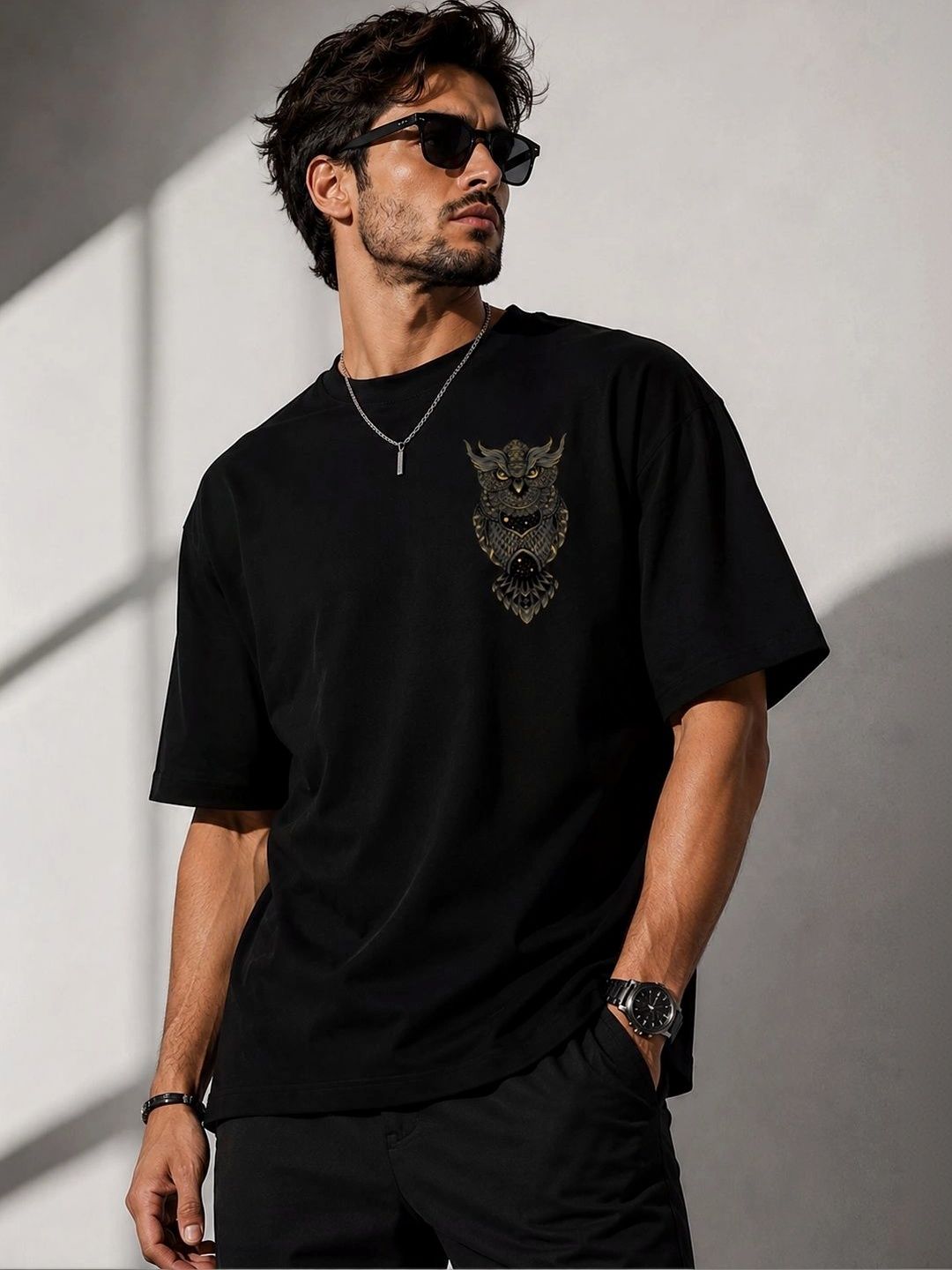 HERE&NOW Men Printed T-shirt