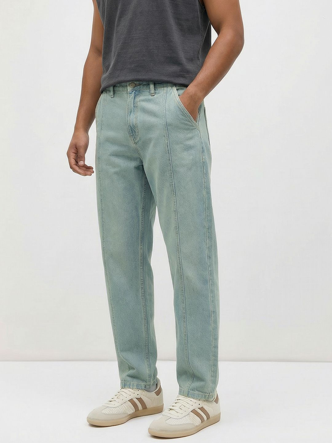 The Roadster Life Co. Men Pure Cotton Jeans