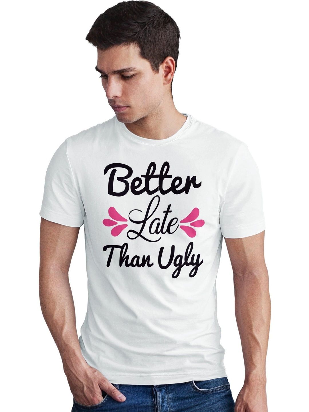 Seekbuylove Men Typography Printed T-shirt