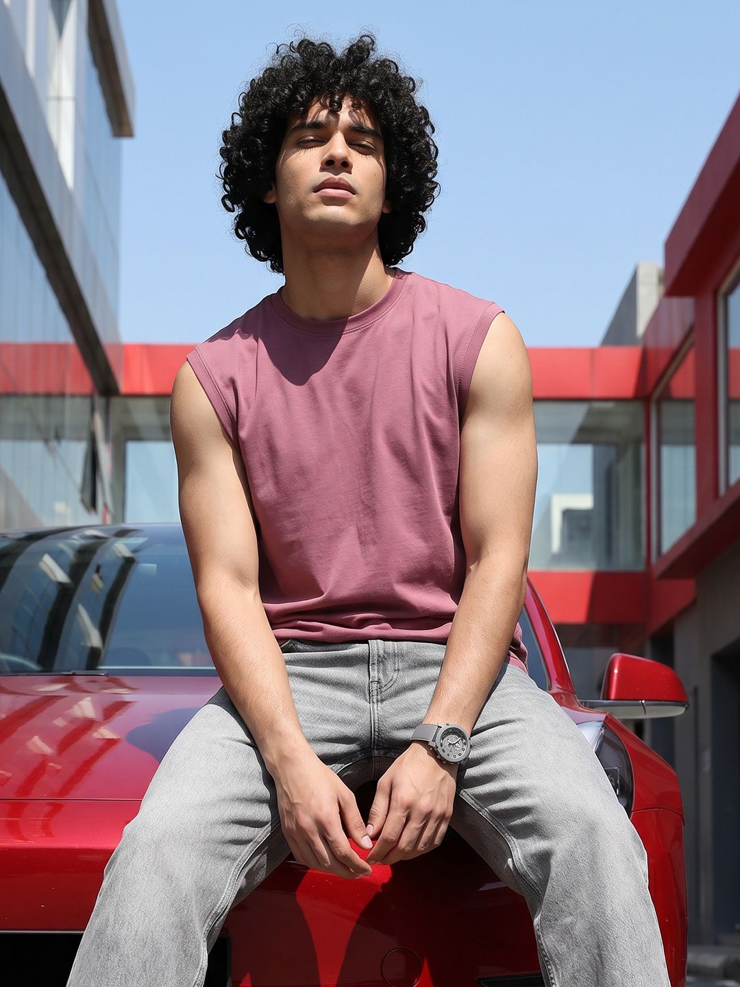 The Roadster Life Co. Relaxed Fit Pure Cotton T-shirt