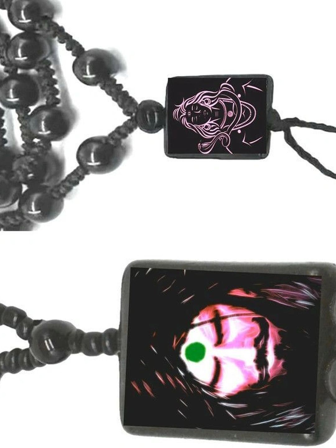 KINGSTYLE IMPEX Square Pendants with Chains