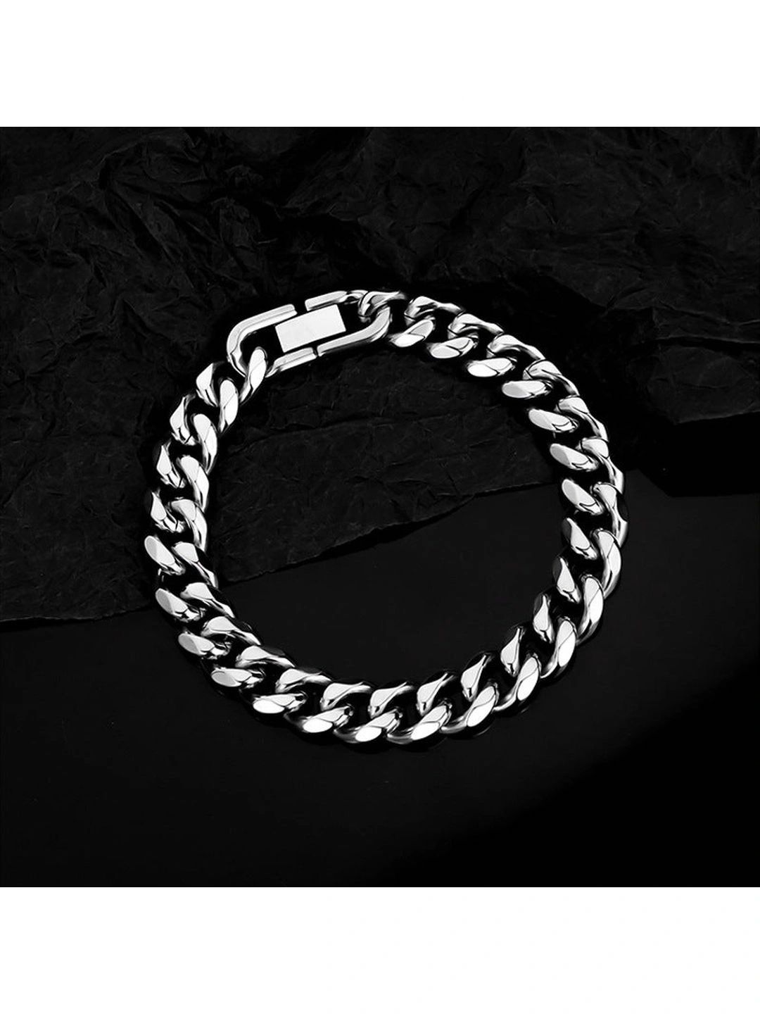 Men Link Bracelet SALTY Men Stainless Steel Link Bracelet