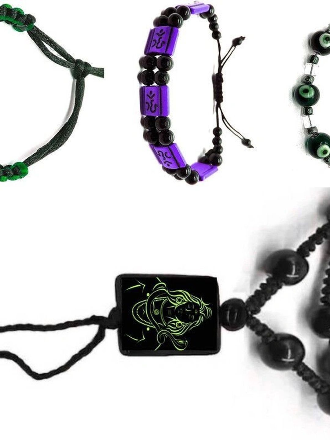 KINGSTYLE IMPEX Square Pendants with Chains