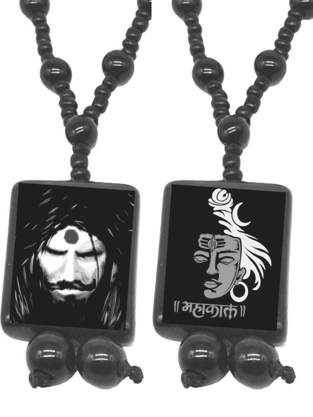 KINGSTYLE IMPEX Geometric Pendants with Chains