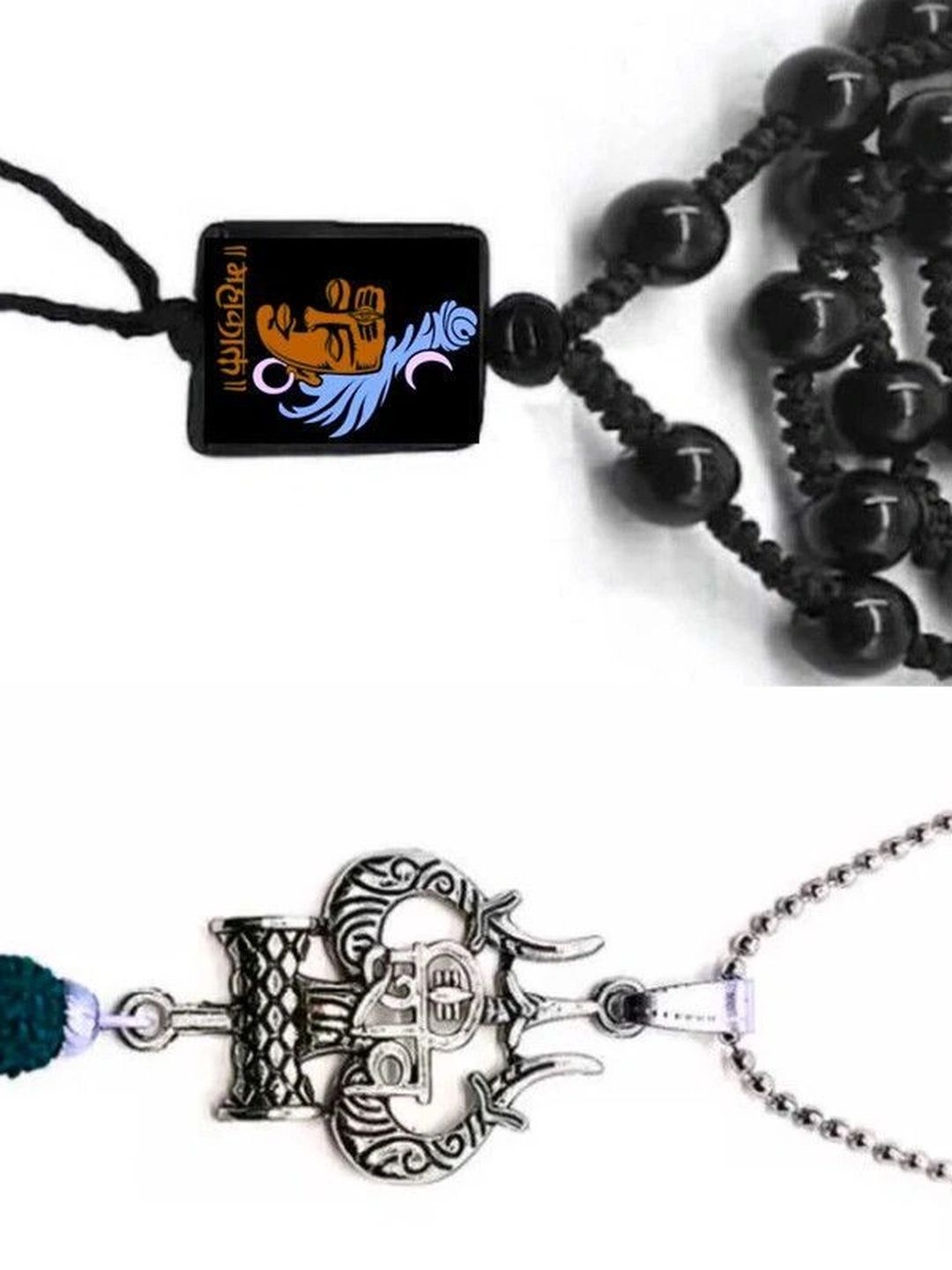 KINGSTYLE IMPEX Geometric Pendants with Chains