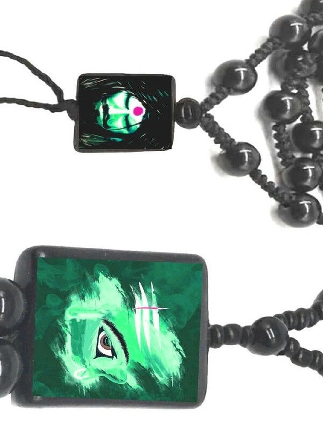 KINGSTYLE IMPEX Square Pendants with Chains