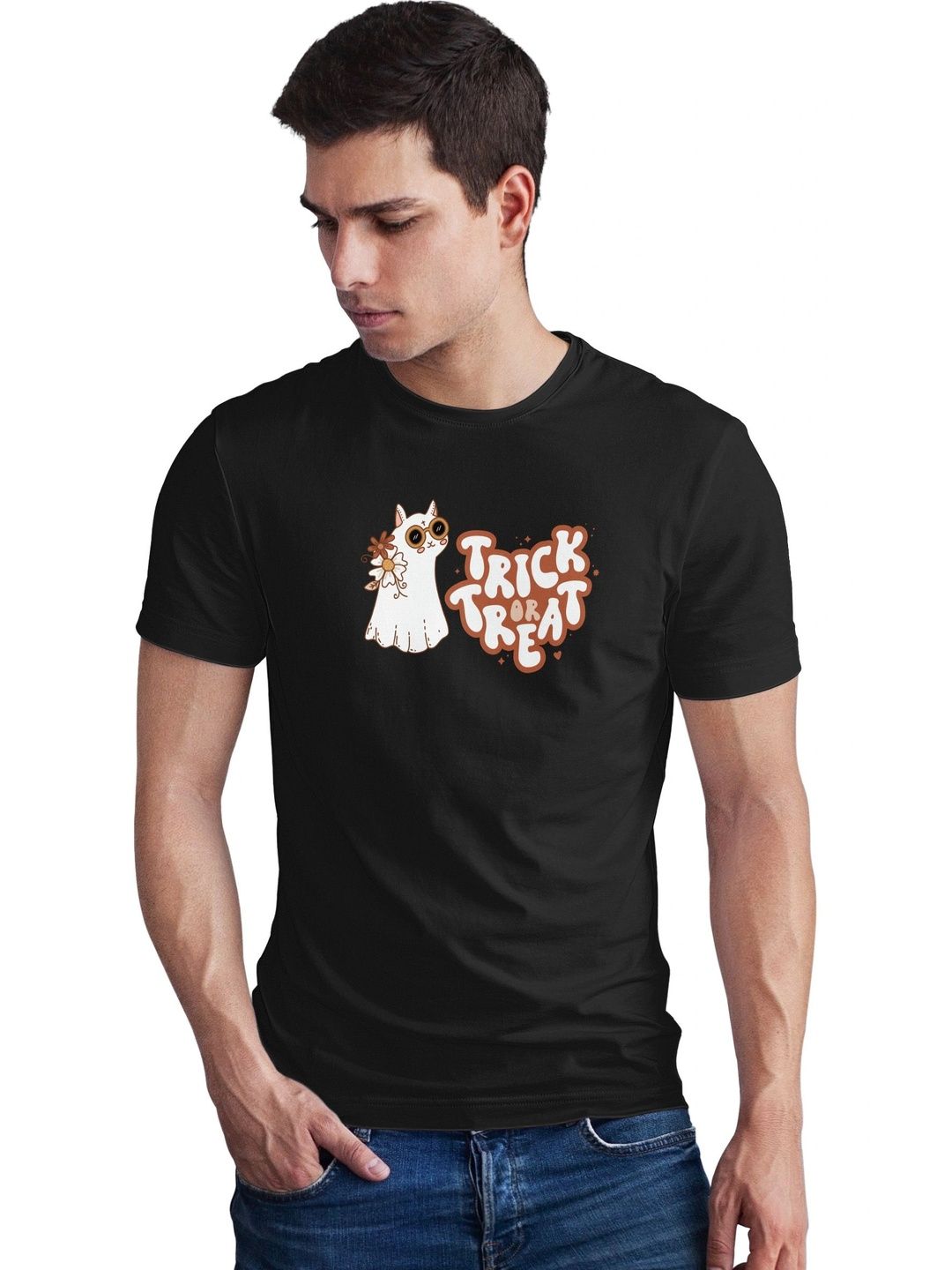 Seekbuylove Men Printed Bio Finish T-shirt