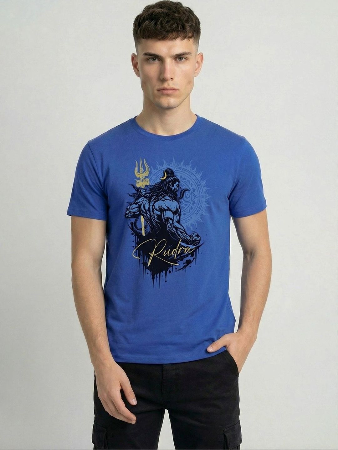 High on Soda Men Printed Pure Cotton Bio Finish T-shirt