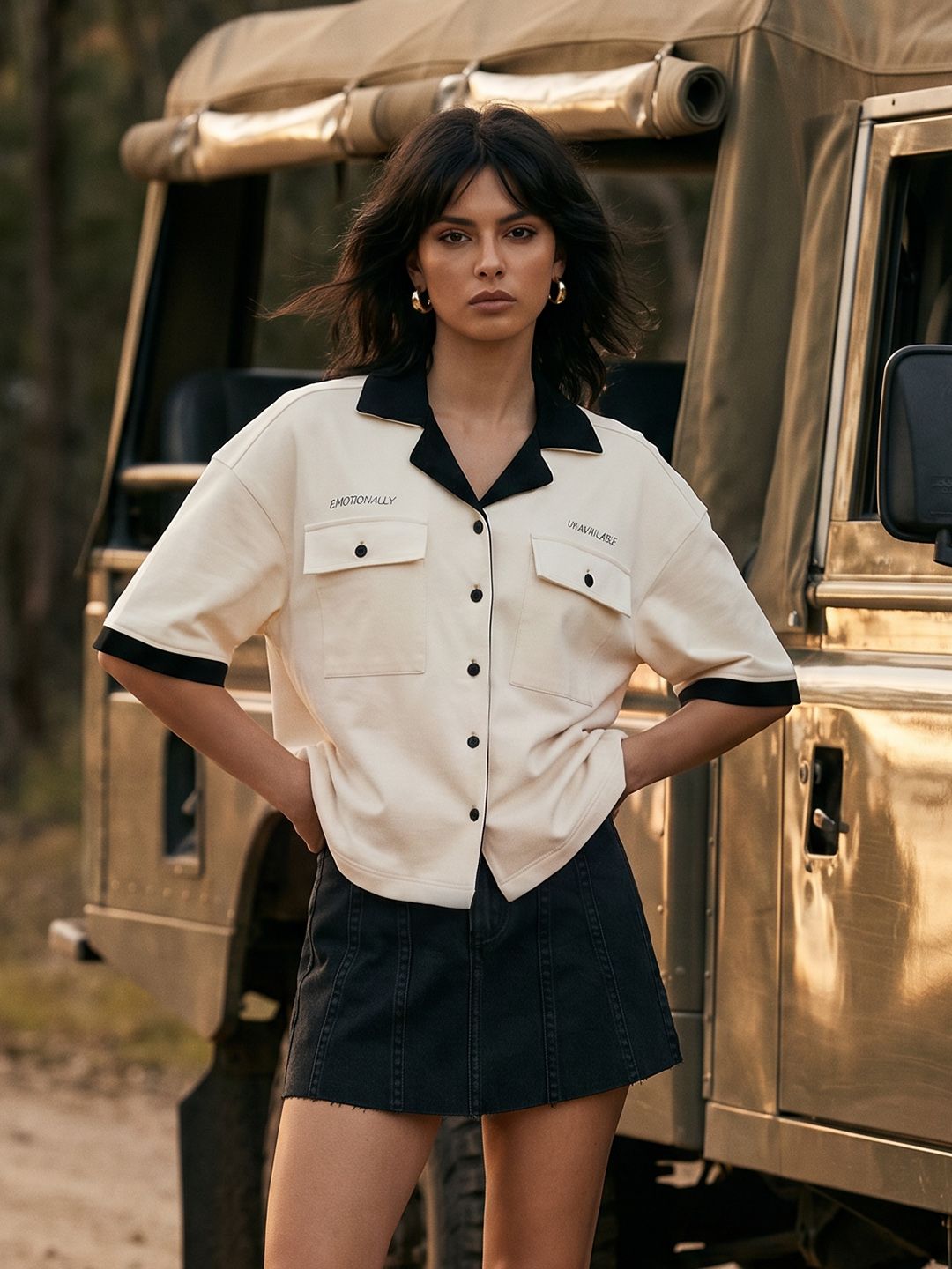 Roadster The Roadster Life Co. Cuban Collar Casual Shirt