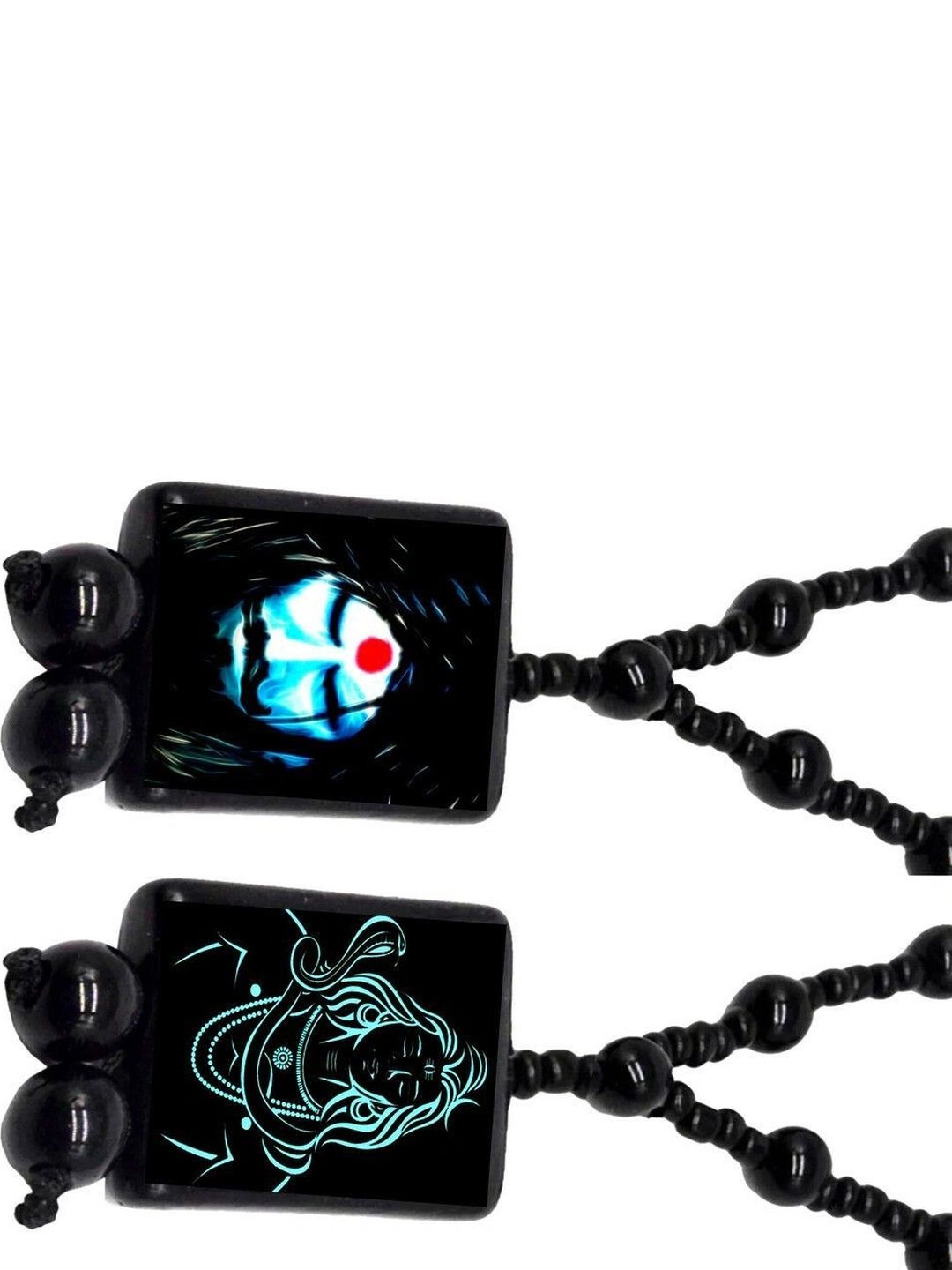 KINGSTYLE IMPEX Square Pendants with Chains