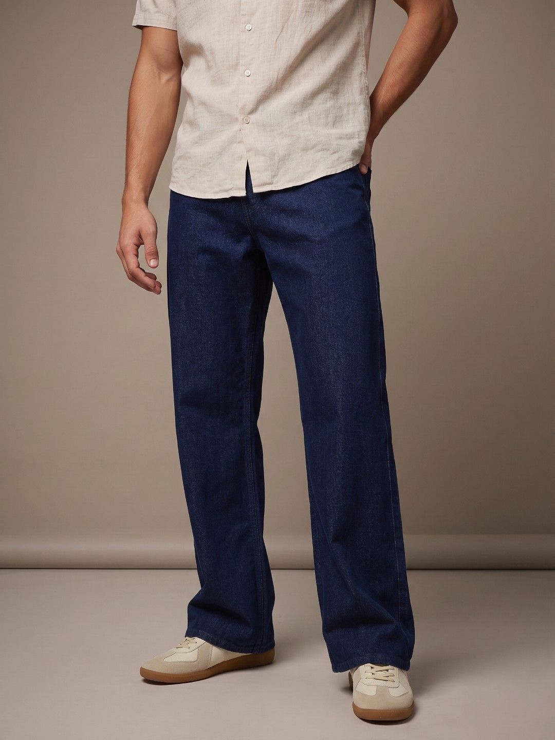 glitchez Men Bootcut Fit Stretchable Jeans