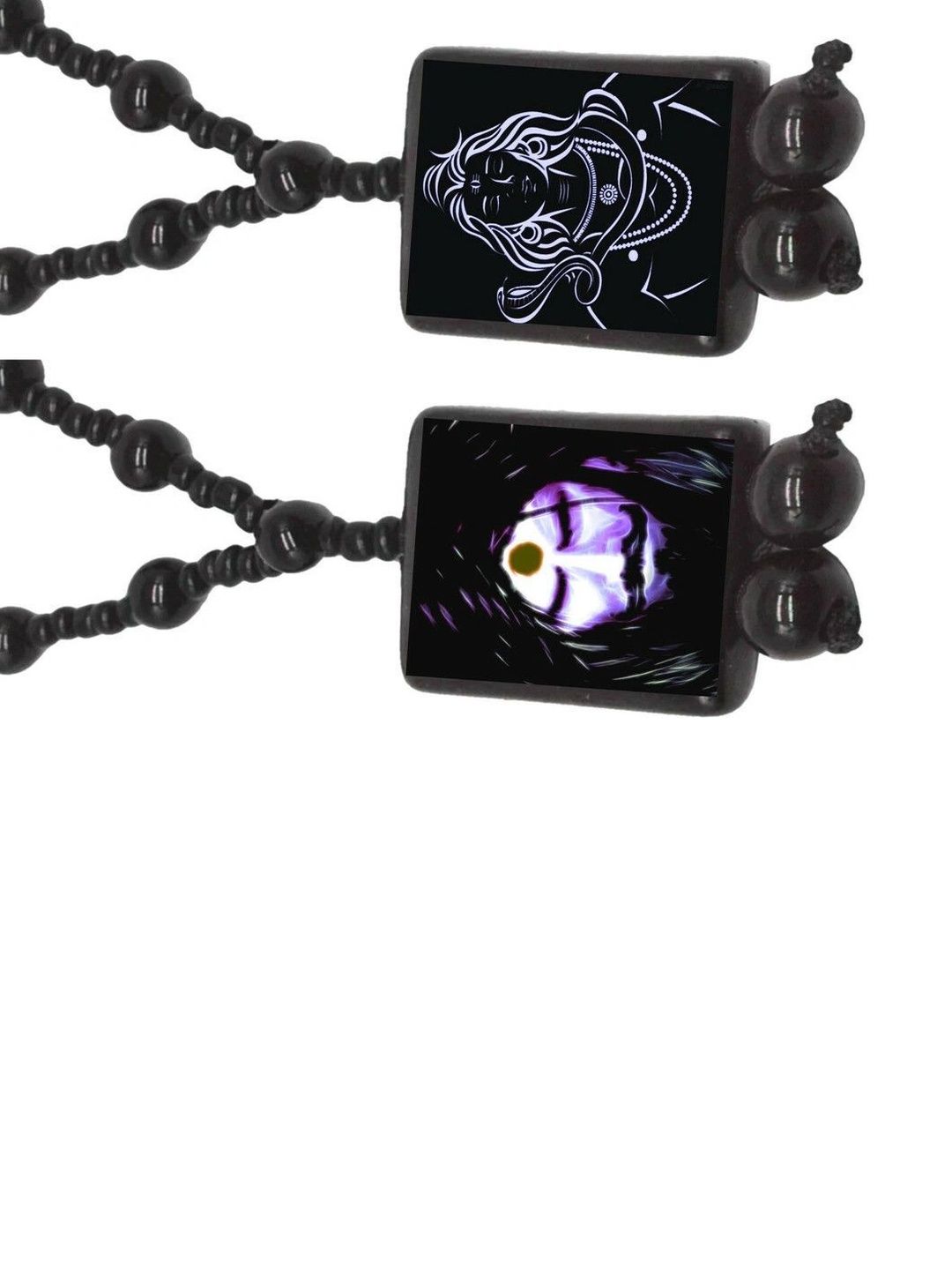 KINGSTYLE IMPEX Square Pendants with Chains