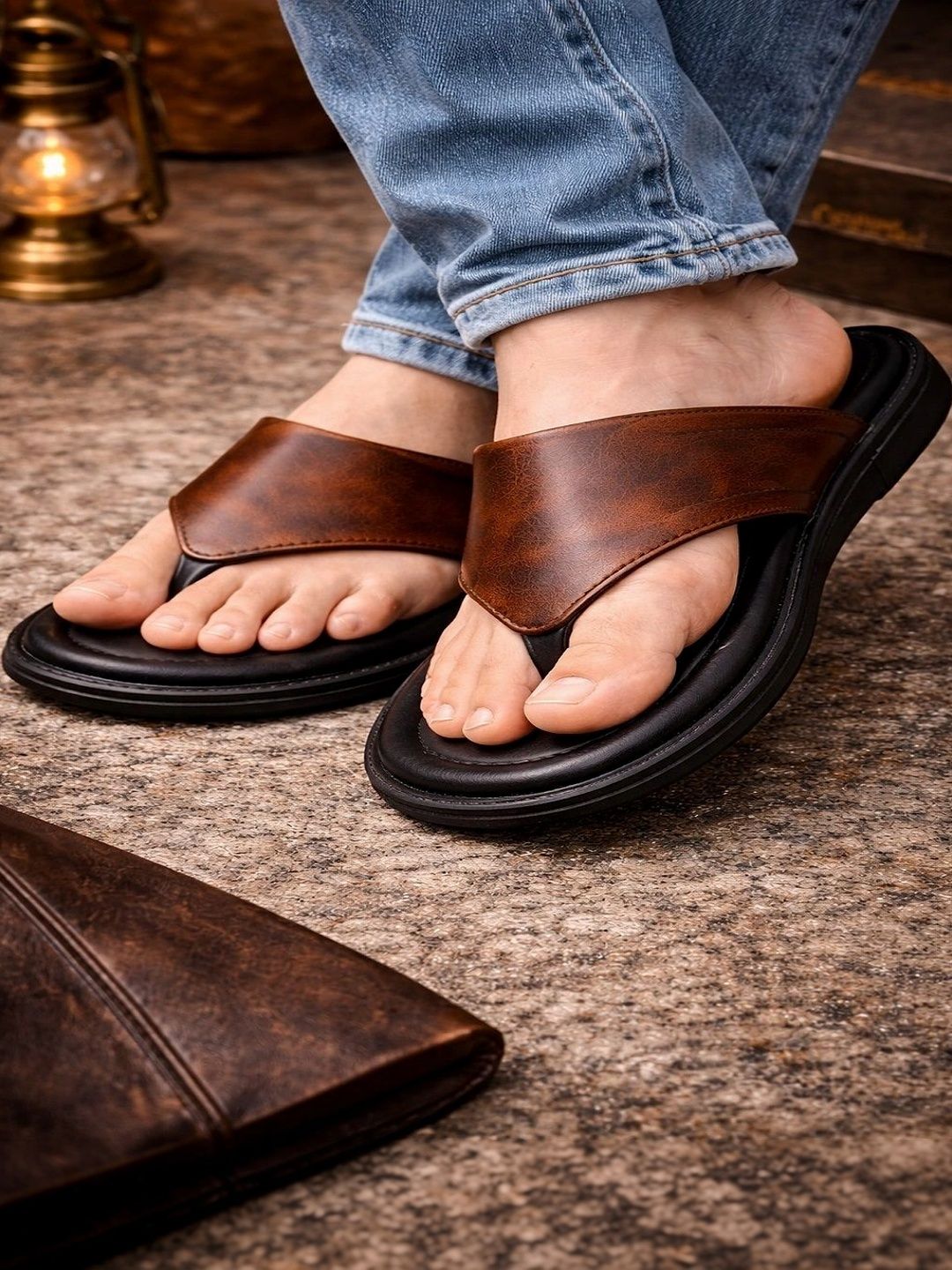 Corsac Men Thong Flip-Flops