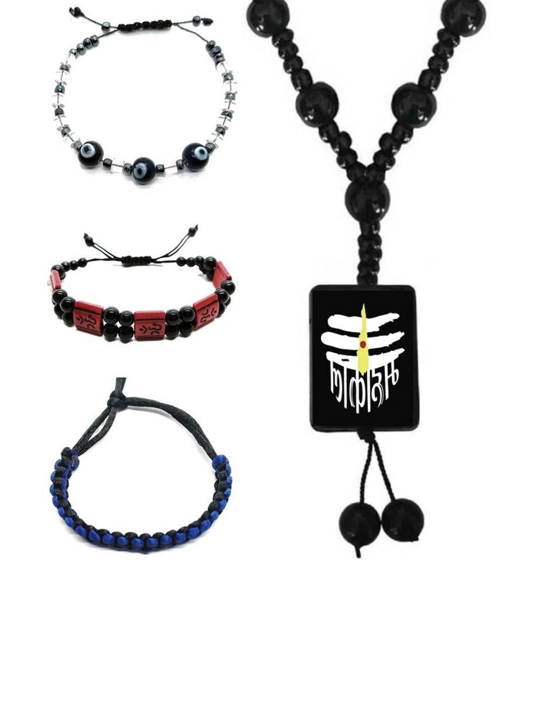 KINGSTYLE IMPEX Geometric Pendants with Chains