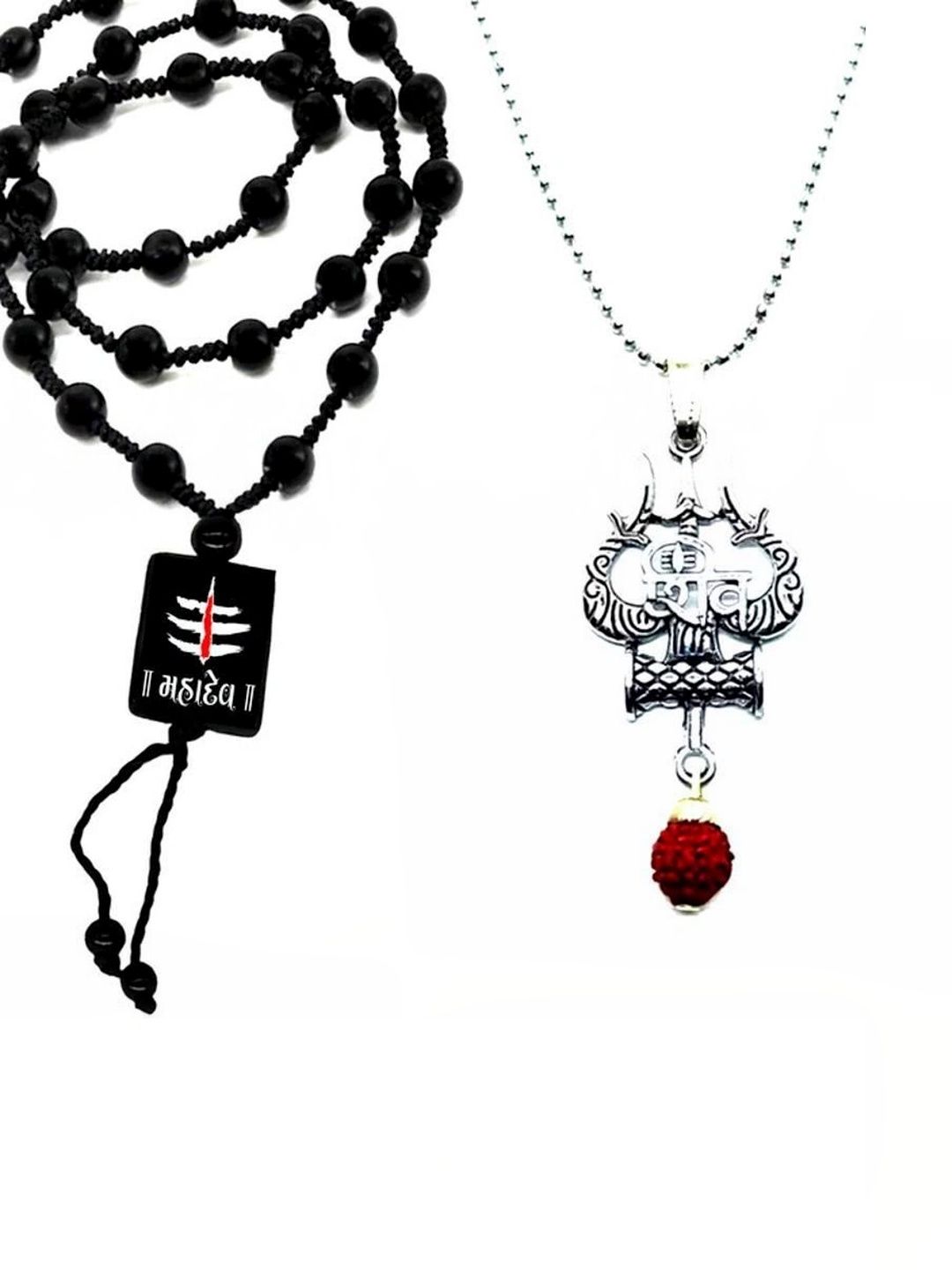 KINGSTYLE IMPEX Geometric Pendants with Chains