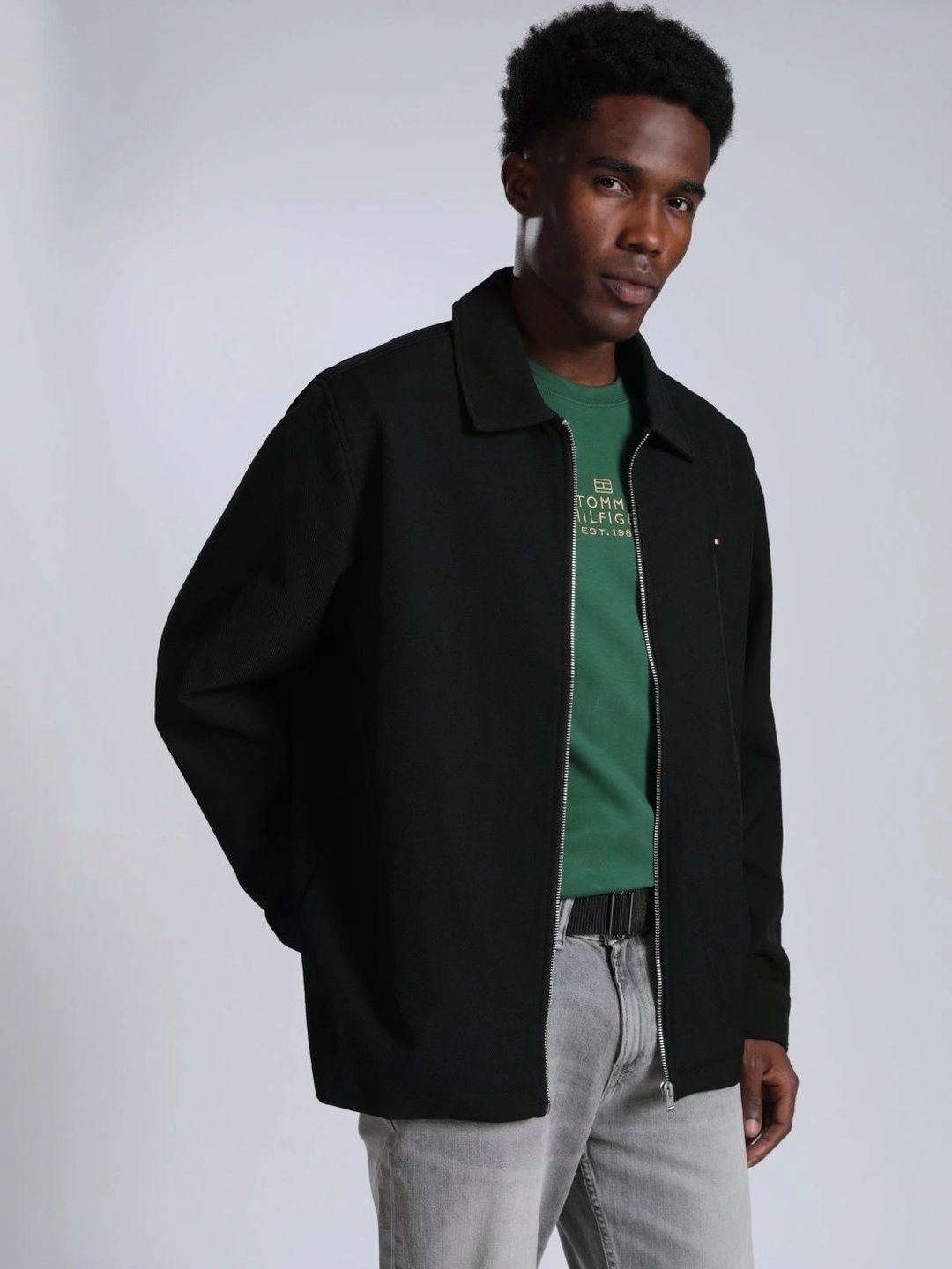 Tommy Hilfiger Men Open Front Jacket